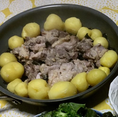 フライパンのグリル